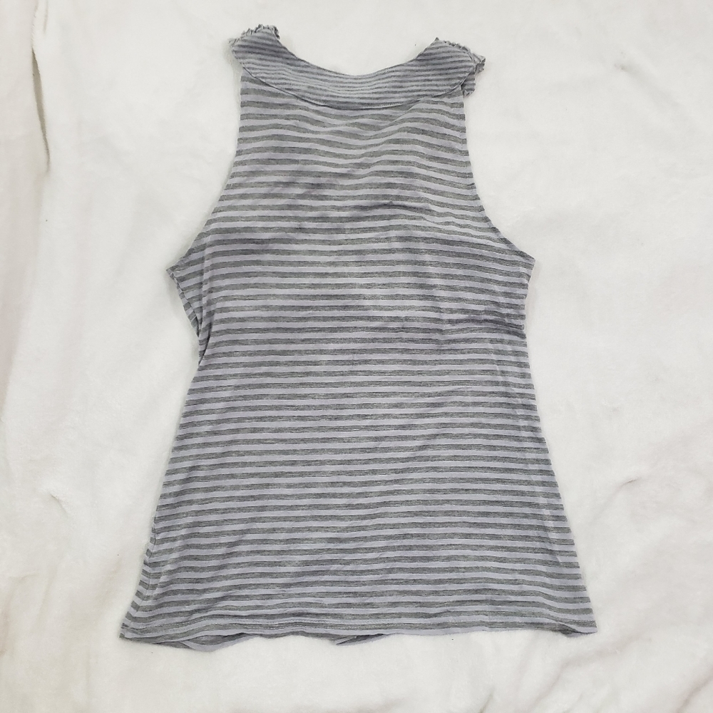 Candie's Striped Ruffles Top - Picture 3 of 6
